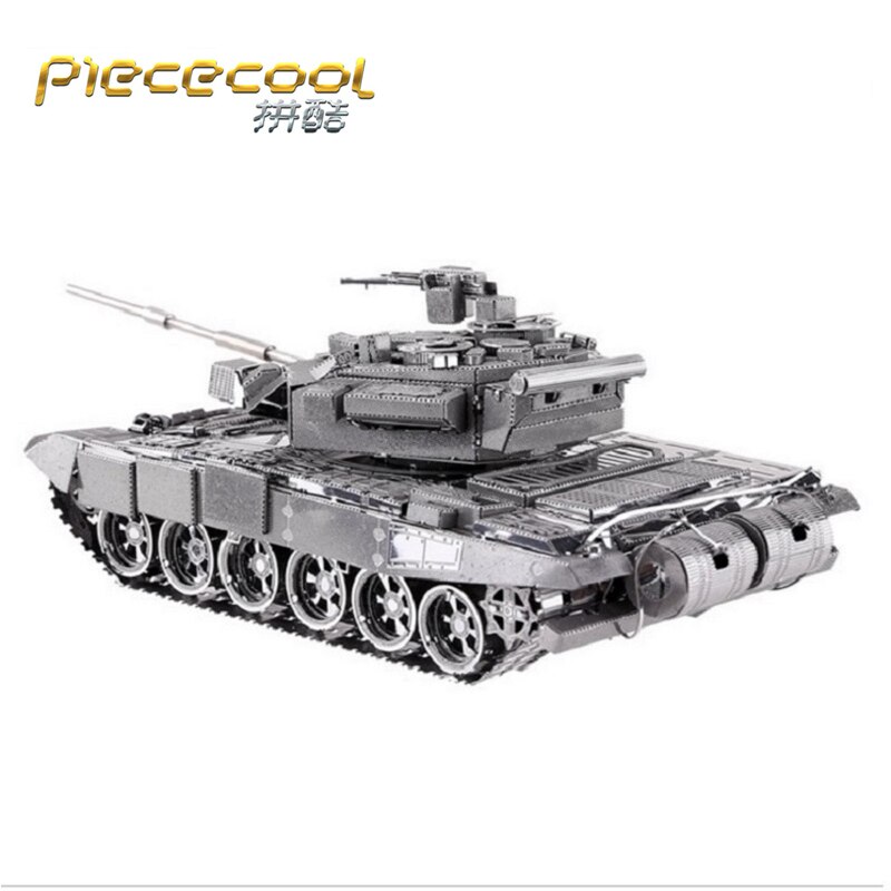 Piececool 3D ݼ  ׸ 峭 T-90A ũ  3D ..